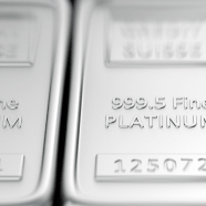Three platinum bars 
